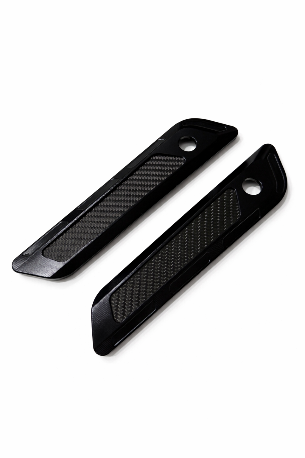 Saddlebag Latch Covers for 2024 Harley Touring with Carbon Fiber insert