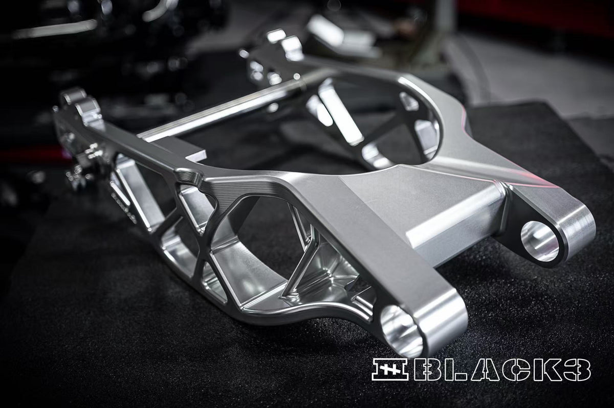 One piece race swingarm