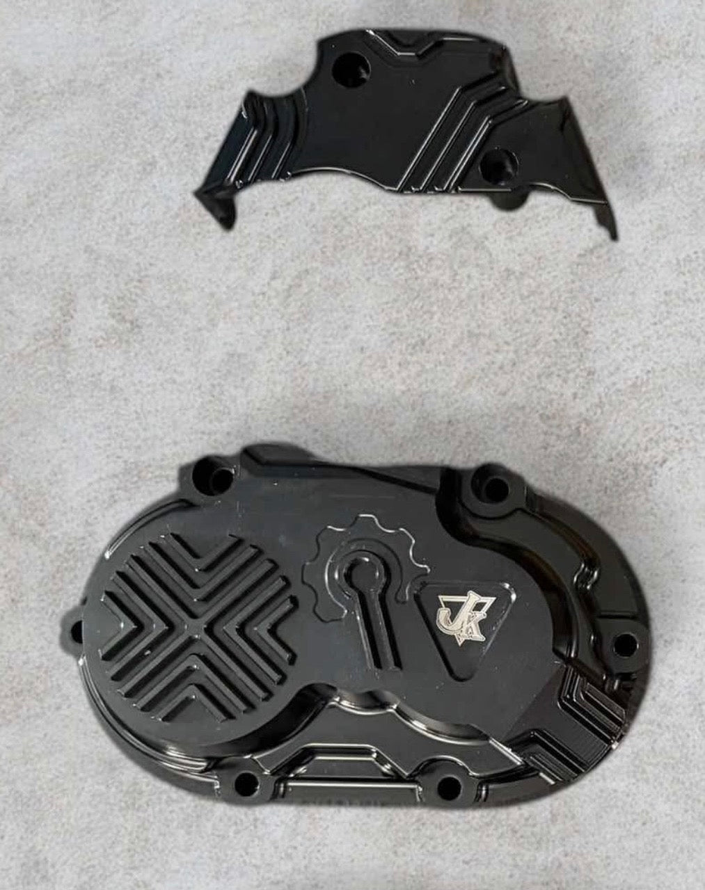 Billet Transmission and sensor Cover 23.5+ Touring