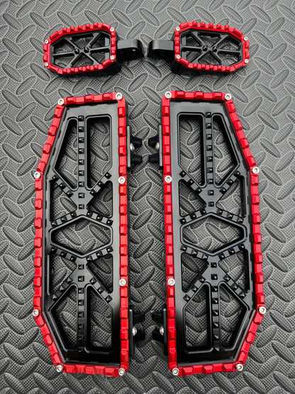 Touring Floorboard and Foot Peg Combo