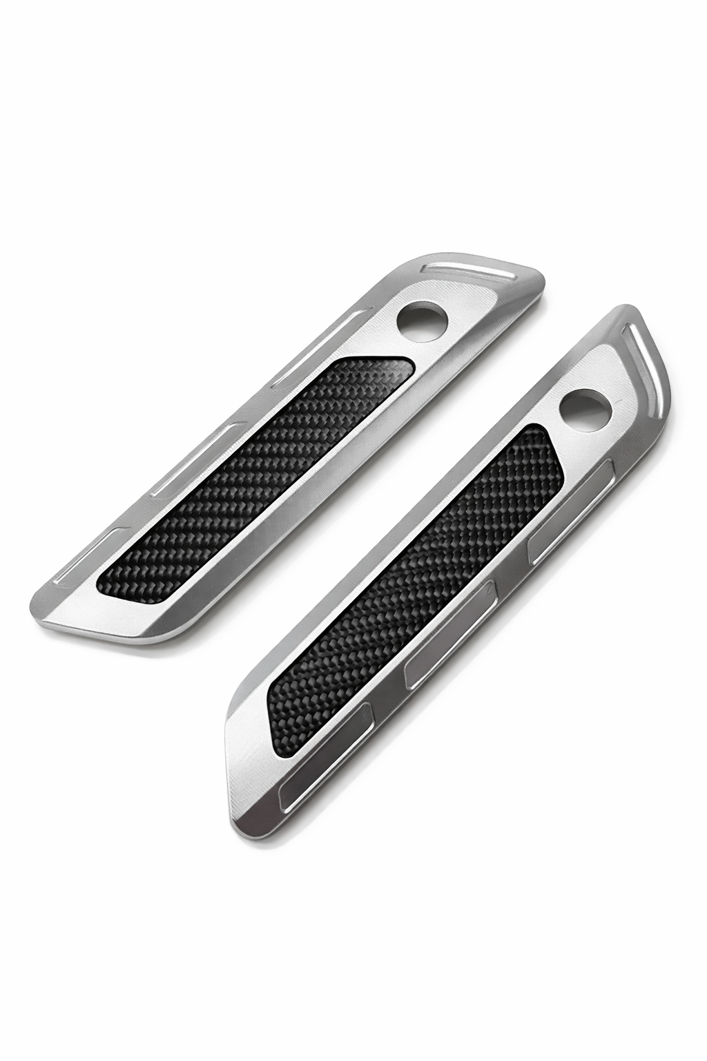 Saddlebag Latch Covers for 2024 Harley Touring with Carbon Fiber insert