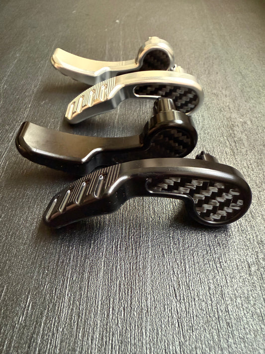 14+ Touring saddlebag levers with carbon fiber insert