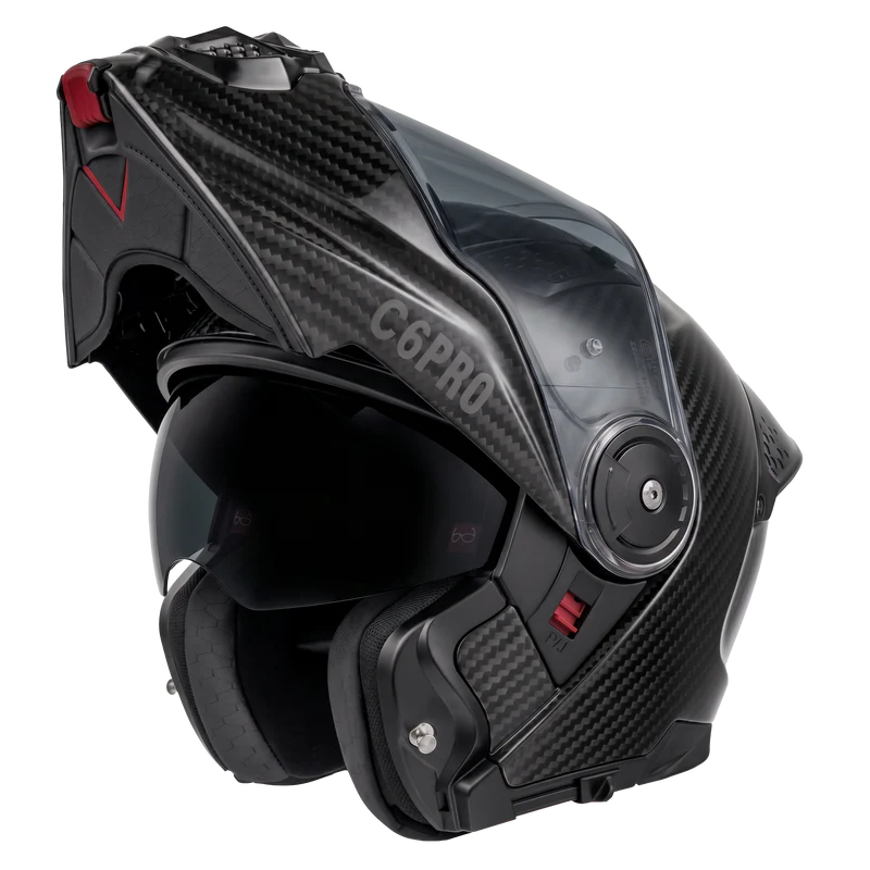 D.O.T. & ECE Daytona C6 PRO- Grey Carbon Fiber